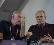 Mauro Pederzoli și Dan Șucu, în pauza meciului Rapid - CFR Cluj/ FOTO: Ionuț Iordache (GSP)