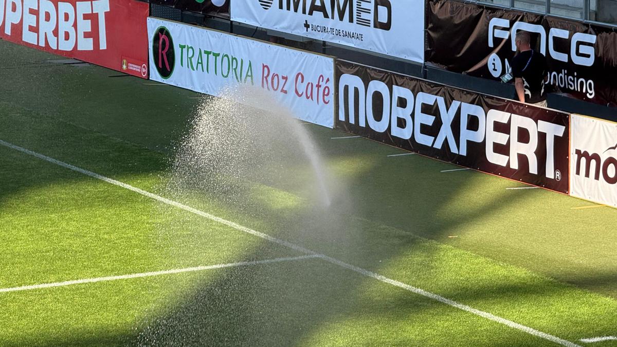 Imagini înainte de Rapid - CFR Cluj