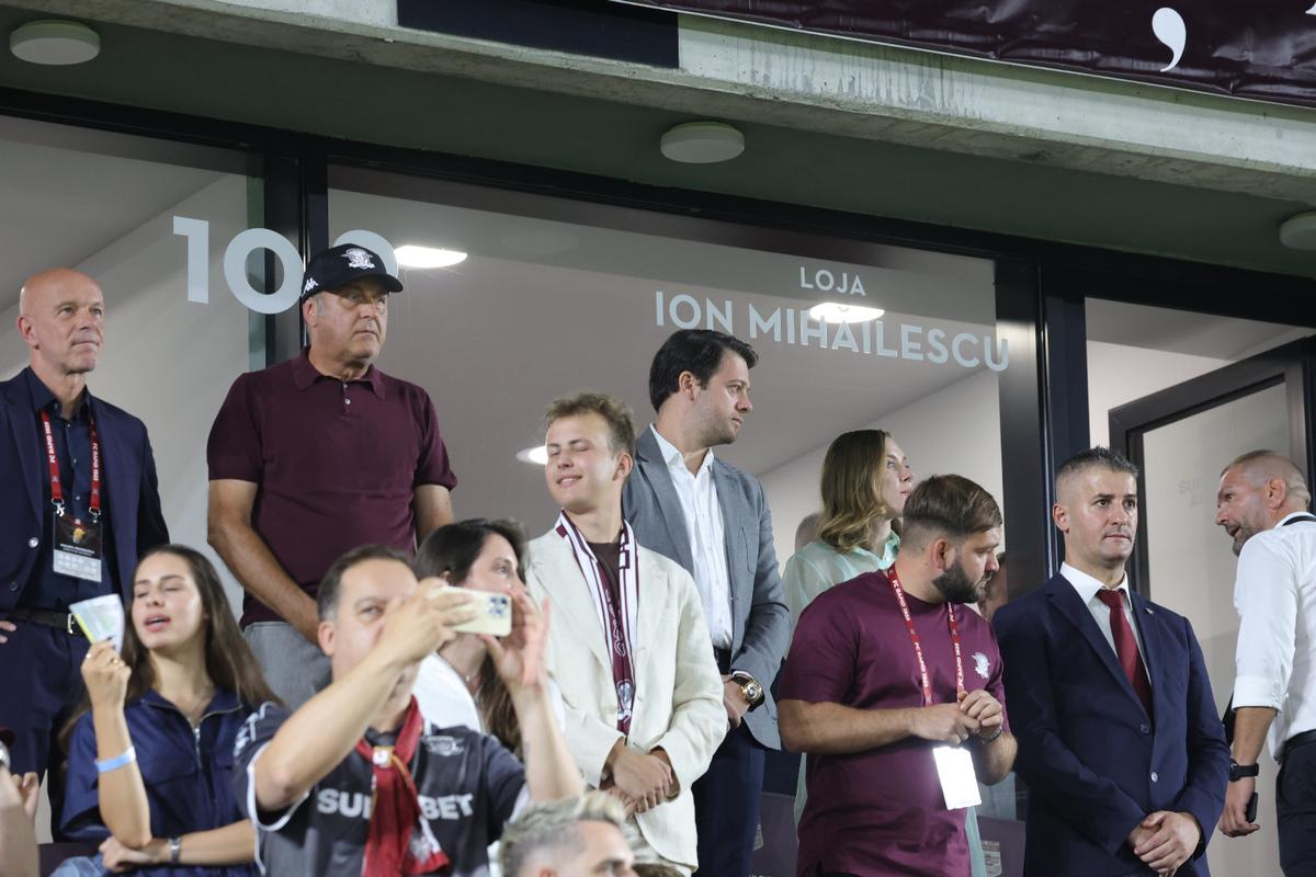 Rapid - CFR Cluj, imagini de la începutul meciului