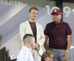 Dan Șucu și fiul lui, la Rapid - CFR Cluj/ foto: Ionuț Iordache (GSP)
