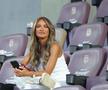 Diana Munteanu a fost prezentă la meciul Rapid - CFR Cluj. Foto: Ionuț Iordache (GSP.RO)
