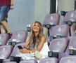 Diana Munteanu a fost prezentă la meciul Rapid - CFR Cluj. Foto: Ionuț Iordache (GSP.RO)