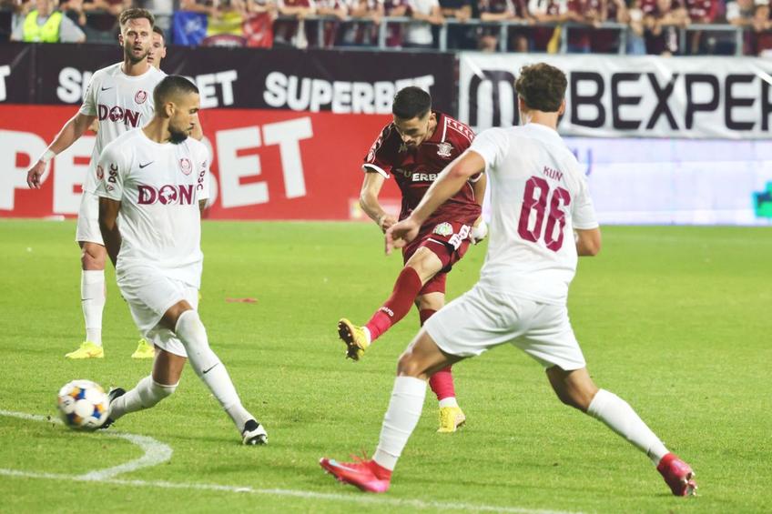 Hazrollaj, în Rapid - CFR Cluj/ foto: Ionuț Iordache (GSP)
