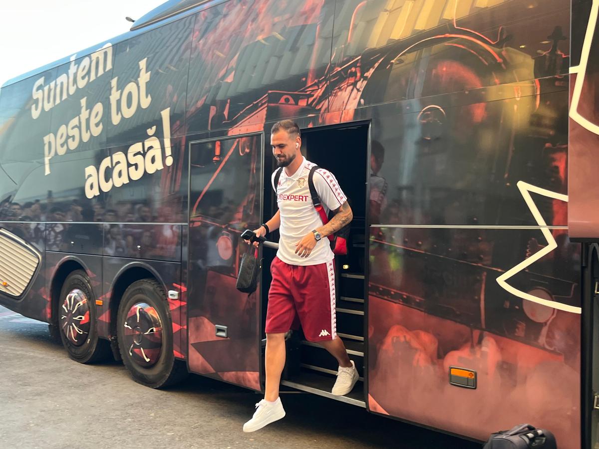 Imagini înainte de Rapid - CFR Cluj