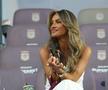 Diana Munteanu a fost prezentă la meciul Rapid - CFR Cluj. Foto: Ionuț Iordache (GSP.RO)