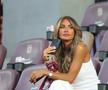 Diana Munteanu a fost prezentă la meciul Rapid - CFR Cluj. Foto: Ionuț Iordache (GSP.RO)