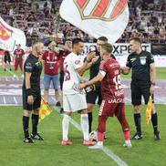 Imagini din prima repriză de la Rapid - CFR Cluj / foto: Ionuț Iordache (GSP)