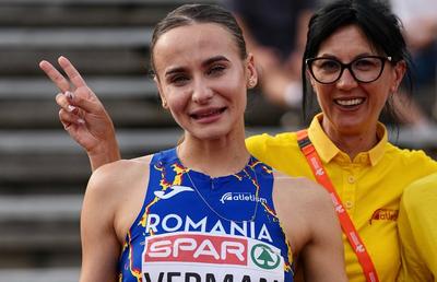Ramona Verman, aur la Campionatele Europene de Atletism U23! Record personal la săritura în lungime
