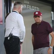 Dan Șucu, Angelescu și Maftei, la Rapid - CFR Cluj/ foto Ionuț Iordache (GSP)