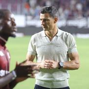 Costel Gâlcă, la finalul meciului Rapid - CFR Cluj. Foto: Ionuț Iordache GSP