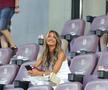 Diana Munteanu a fost prezentă la meciul Rapid - CFR Cluj. Foto: Ionuț Iordache (GSP.RO)