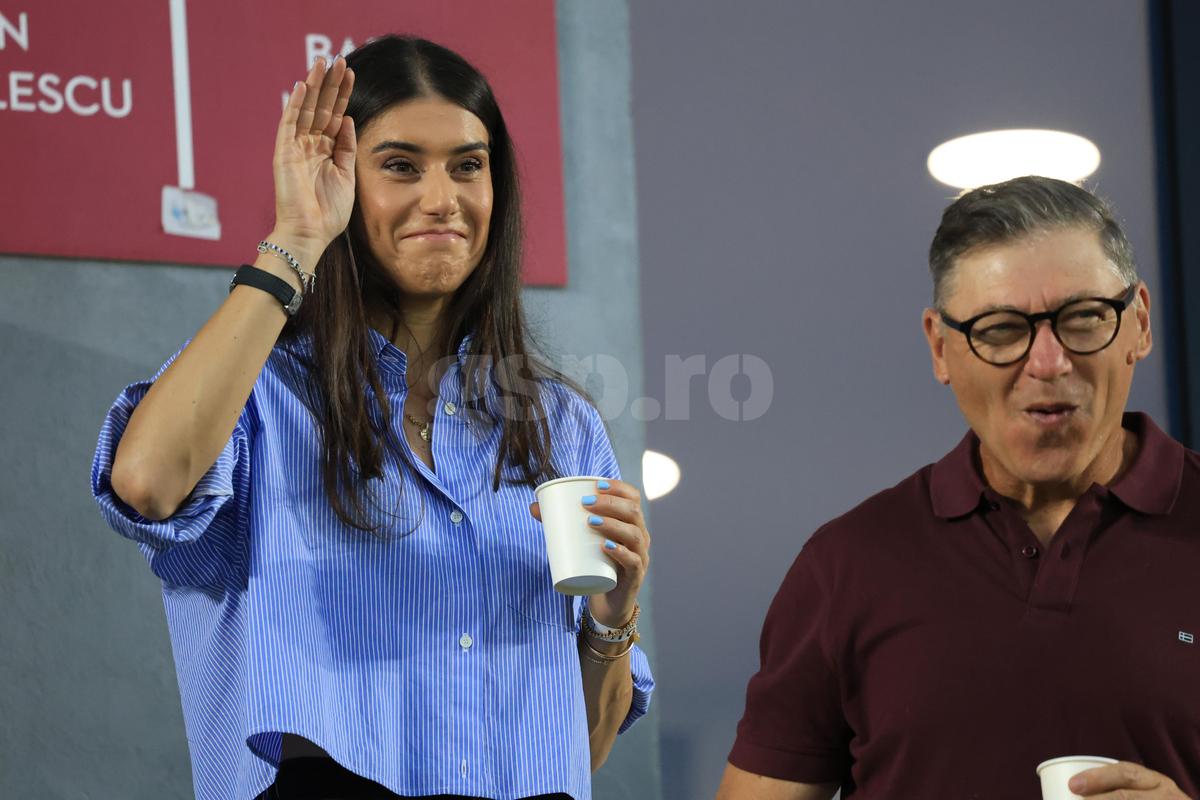 Sorana Cîrstea, prezentă în loja lui Dan Șucu, la Rapid - Sepsi, 20.07.2026 // foto: Ionuț Iordache (GSP)