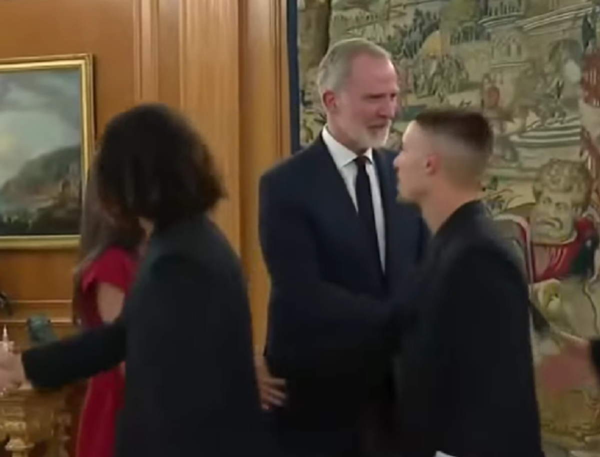 Jucătorii Spaniei, întâlnire cu Regele Felipe