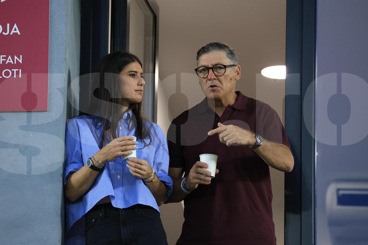 Sorana Cîrstea, prezentă în loja lui Dan Șucu, la Rapid - Sepsi, 20.07.2026 // foto: Ionuț Iordache (GSP)