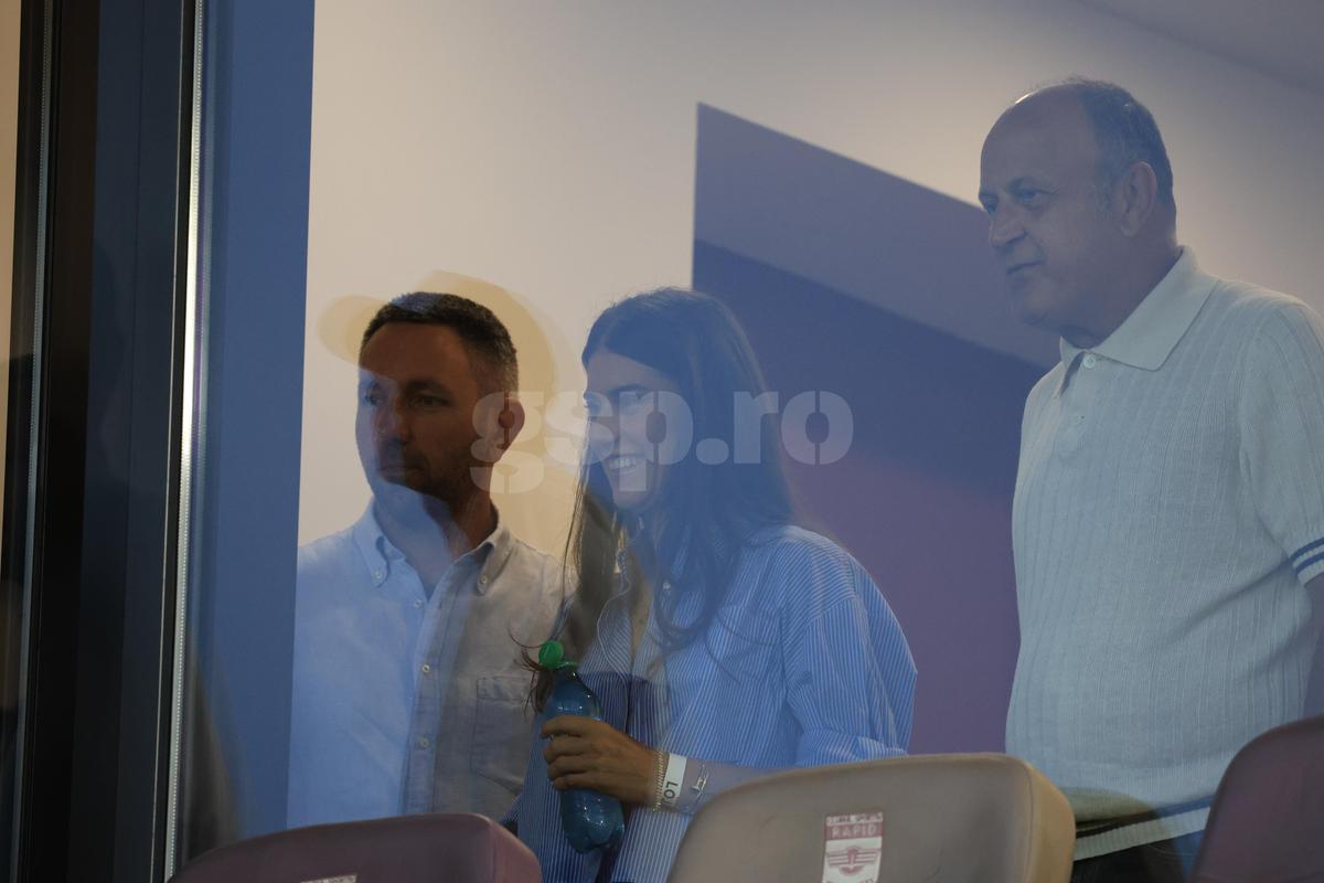 Sorana Cîrstea, prezentă în loja lui Dan Șucu, la Rapid - Sepsi, 20.07.2026 // foto: Ionuț Iordache (GSP)