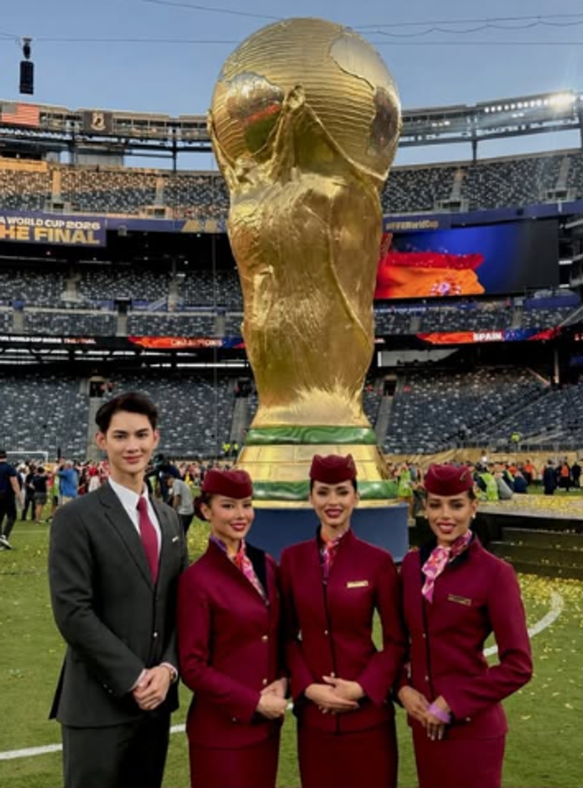 Cine e Nicoleta Atanase, românca aflată pe podium alături de campionii mondiali: „Mi-au tremurat mâinile când l-am văzut pe Messi”
