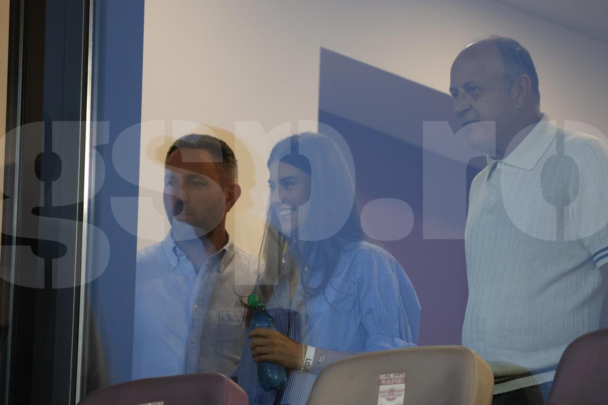 Sorana Cîrstea, prezentă în loja lui Dan Șucu, la Rapid - Sepsi, 20.07.2026 // foto: Ionuț Iordache (GSP)
