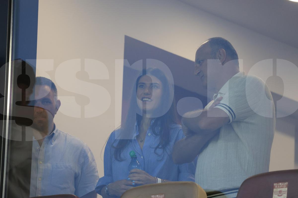 Sorana Cîrstea, prezentă în loja lui Dan Șucu, la Rapid - Sepsi, 20.07.2026 // foto: Ionuț Iordache (GSP)