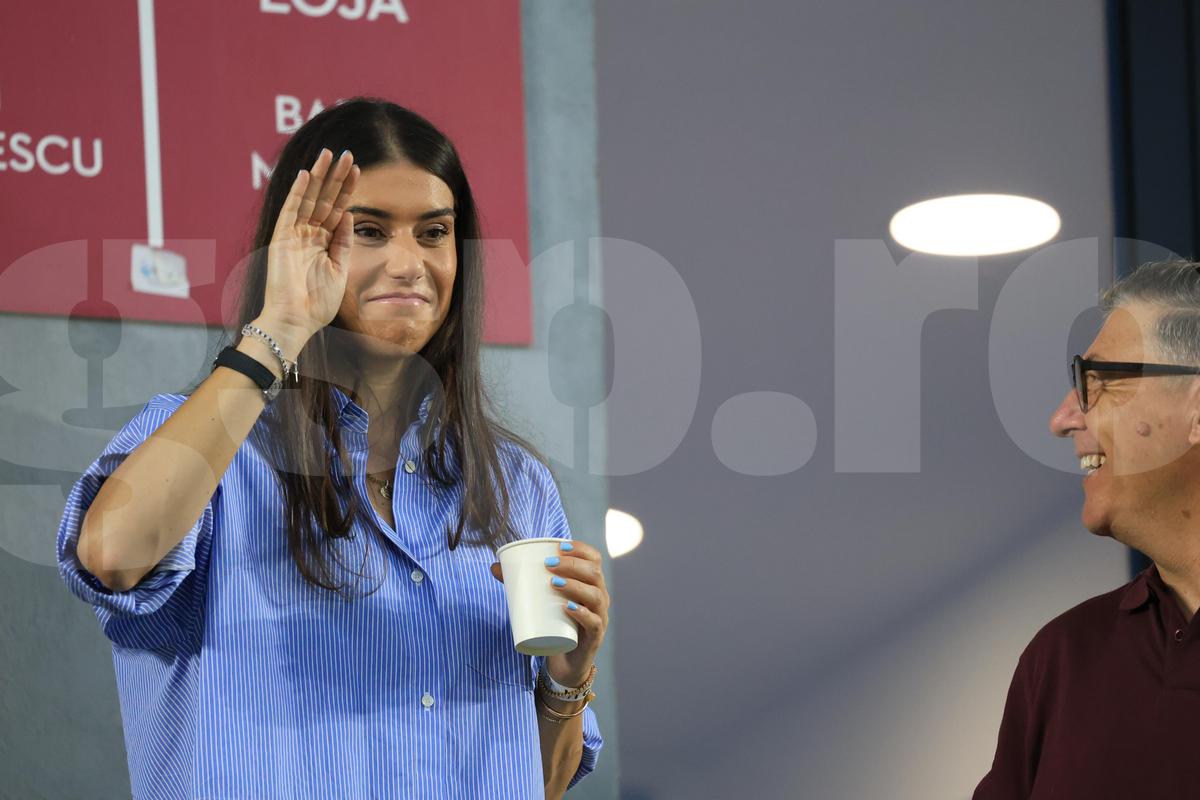 Sorana Cîrstea, prezentă în loja lui Dan Șucu, la Rapid - Sepsi, 20.07.2026 // foto: Ionuț Iordache (GSP)