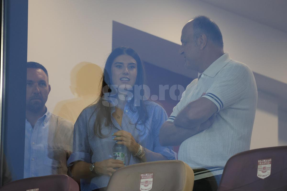 Sorana Cîrstea, prezentă în loja lui Dan Șucu, la Rapid - Sepsi, 20.07.2026 // foto: Ionuț Iordache (GSP)