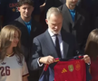 Jucătorii Spaniei, întâlnire cu Regele Felipe