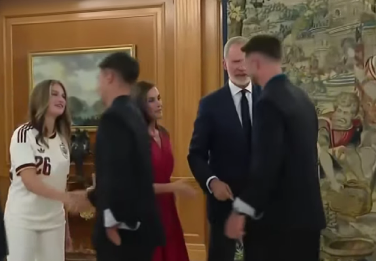 Jucătorii Spaniei, întâlnire cu Regele Felipe
