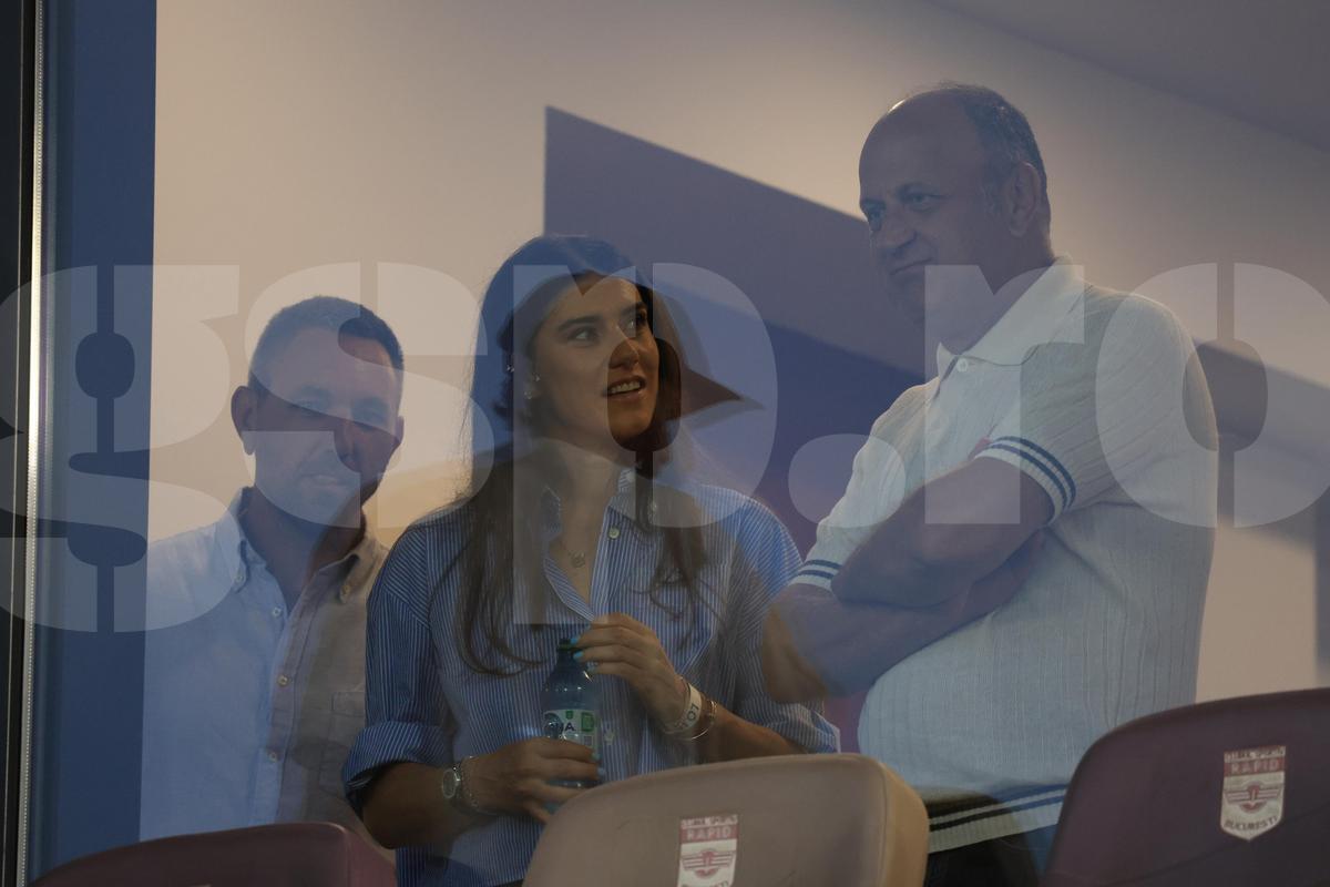 Sorana Cîrstea, prezentă în loja lui Dan Șucu, la Rapid - Sepsi, 20.07.2026 // foto: Ionuț Iordache (GSP)