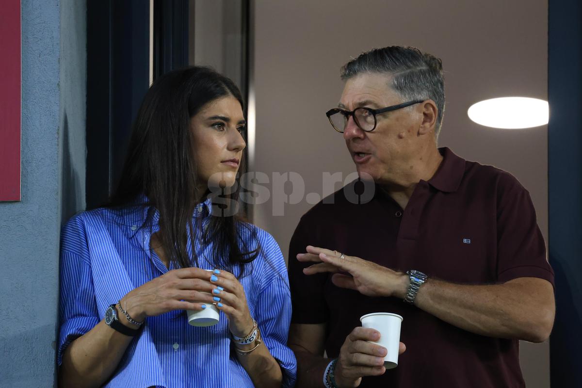 Sorana Cîrstea, prezentă în loja lui Dan Șucu, la Rapid - Sepsi, 20.07.2026 // foto: Ionuț Iordache (GSP)