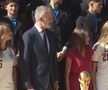 Jucătorii Spaniei, întâlnire cu Regele Felipe