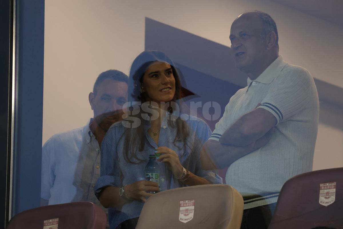 Sorana Cîrstea, prezentă în loja lui Dan Șucu, la Rapid - Sepsi, 20.07.2026 // foto: Ionuț Iordache (GSP)