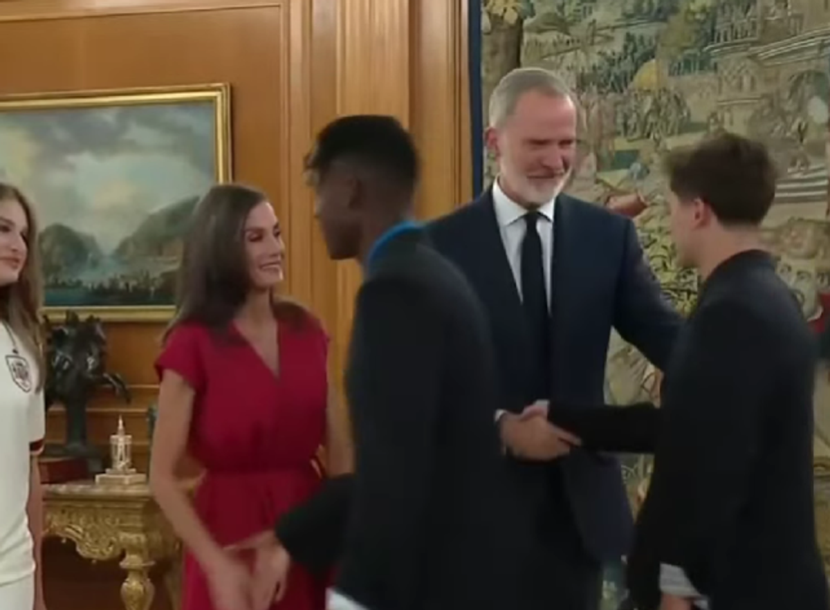 Jucătorii Spaniei, întâlnire cu Regele Felipe
