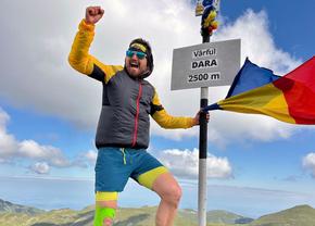 Alpinistul Adrian Ahrițculesei, 40 de ore și 30 de minute pentru cele mai înalte 14 vârfuri din România