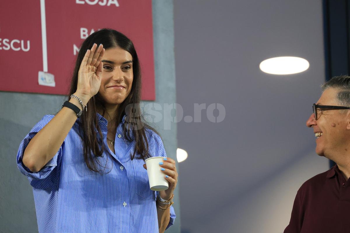 Sorana Cîrstea, prezentă în loja lui Dan Șucu, la Rapid - Sepsi, 20.07.2026 // foto: Ionuț Iordache (GSP)