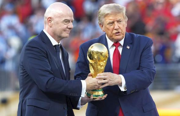 Donald Trump a și uitat de Infantino: „Cine?!” » Ce a spus despre planul privatizării Cupei Mondiale