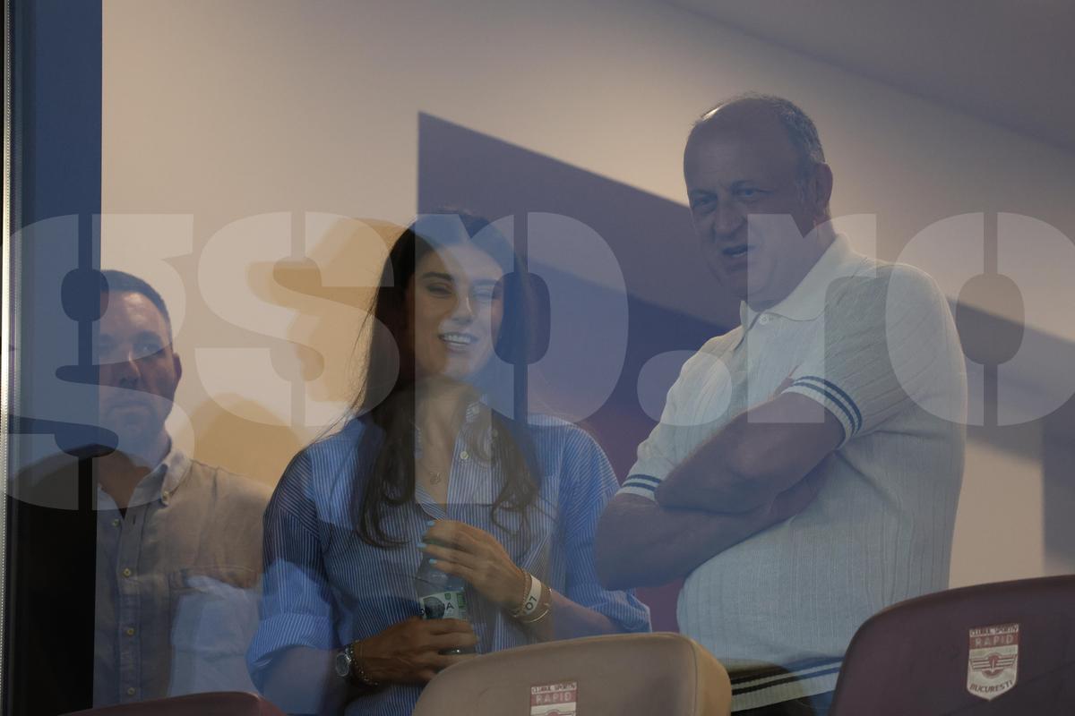 Sorana Cîrstea, prezentă în loja lui Dan Șucu, la Rapid - Sepsi, 20.07.2026 // foto: Ionuț Iordache (GSP)