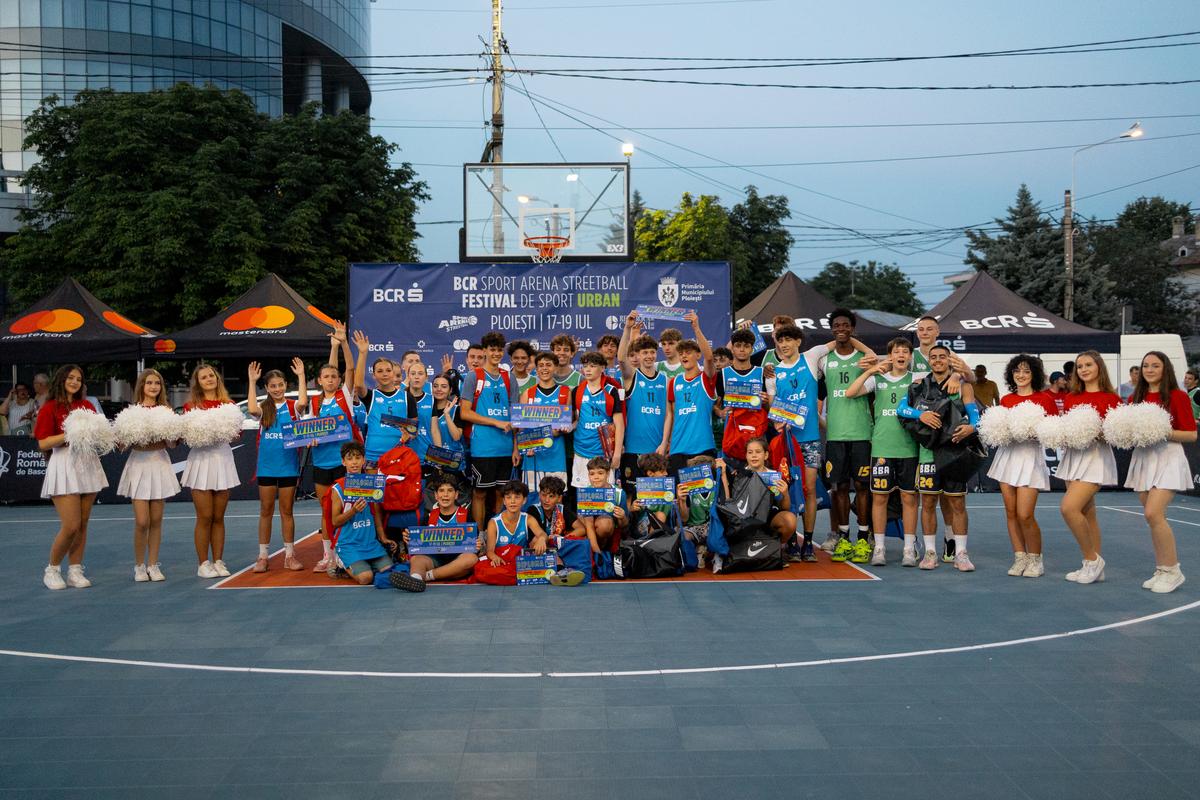 Doroftei, Tamaș și Vlădoiu au făcut show la 3x3 » Ploieștiul a fost capitala sportului timp de trei zile, la Sport Arena Streetball