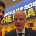 Rodri și Gianni Infantino, în vestiarul Spaniei / Sursă foto: Captură X