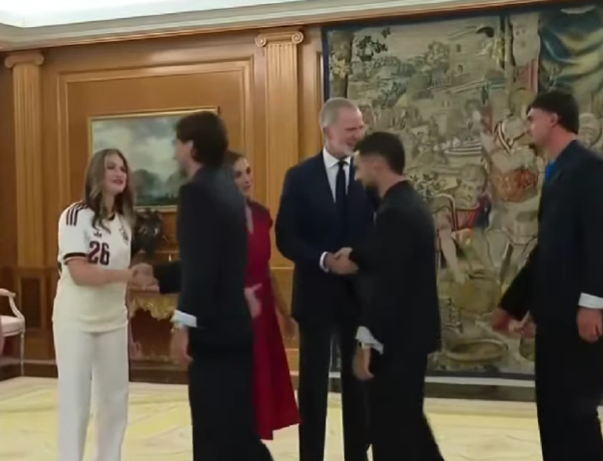 Jucătorii Spaniei, întâlnire cu Regele Felipe