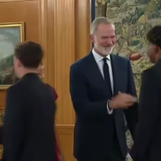 Jucătorii Spaniei, întâlnire cu Regele Felipe