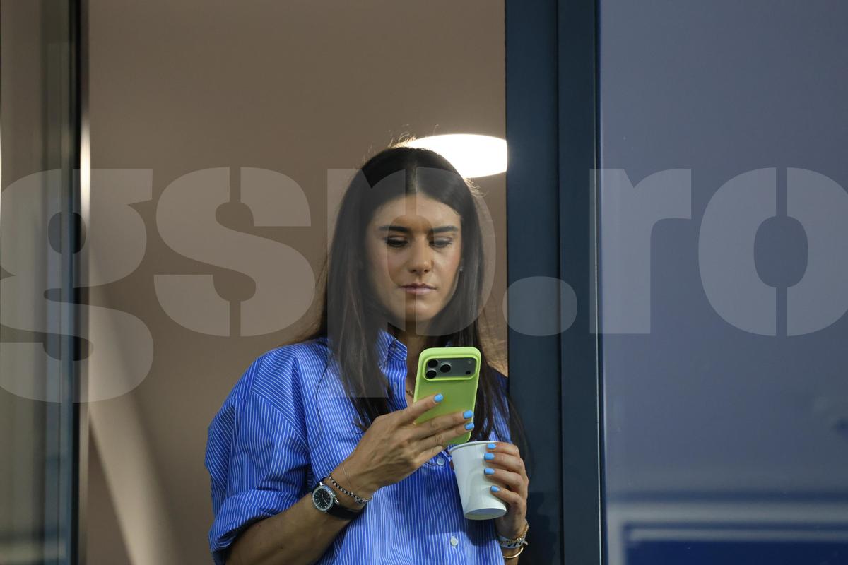 Sorana Cîrstea, prezentă în loja lui Dan Șucu, la Rapid - Sepsi, 20.07.2026 // foto: Ionuț Iordache (GSP)