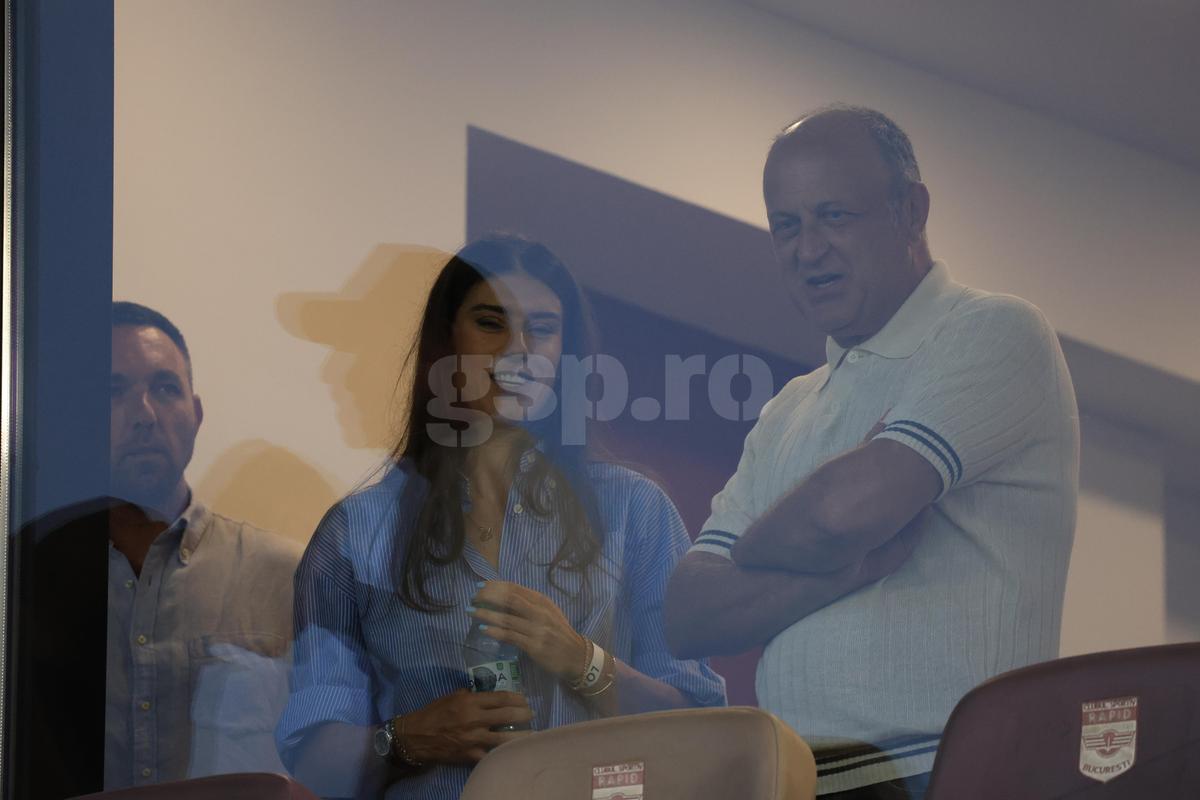 Sorana Cîrstea, prezentă în loja lui Dan Șucu, la Rapid - Sepsi, 20.07.2026 // foto: Ionuț Iordache (GSP)