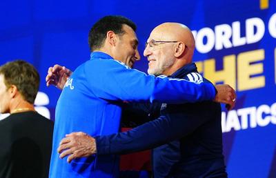 Scaloni a stins lumina. Luis de la Fuente e însuși becul