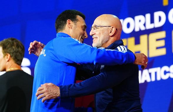 Scaloni a stins lumina. Luis de la Fuente e însuși becul
