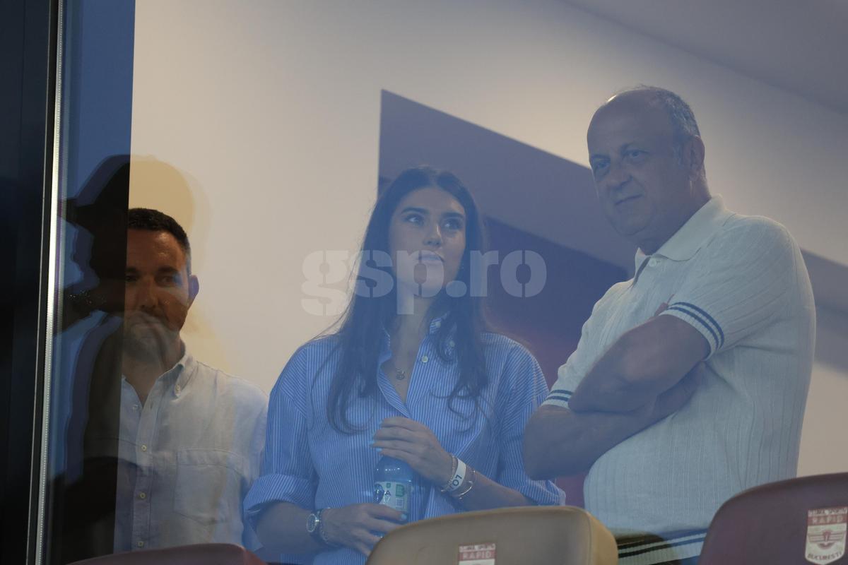Sorana Cîrstea, prezentă în loja lui Dan Șucu, la Rapid - Sepsi, 20.07.2026 // foto: Ionuț Iordache (GSP)