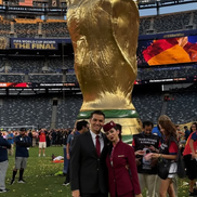 Româncă, pe scena finalei Cupei Mondiale 2026 // FOTO: Instagram @_atanicole