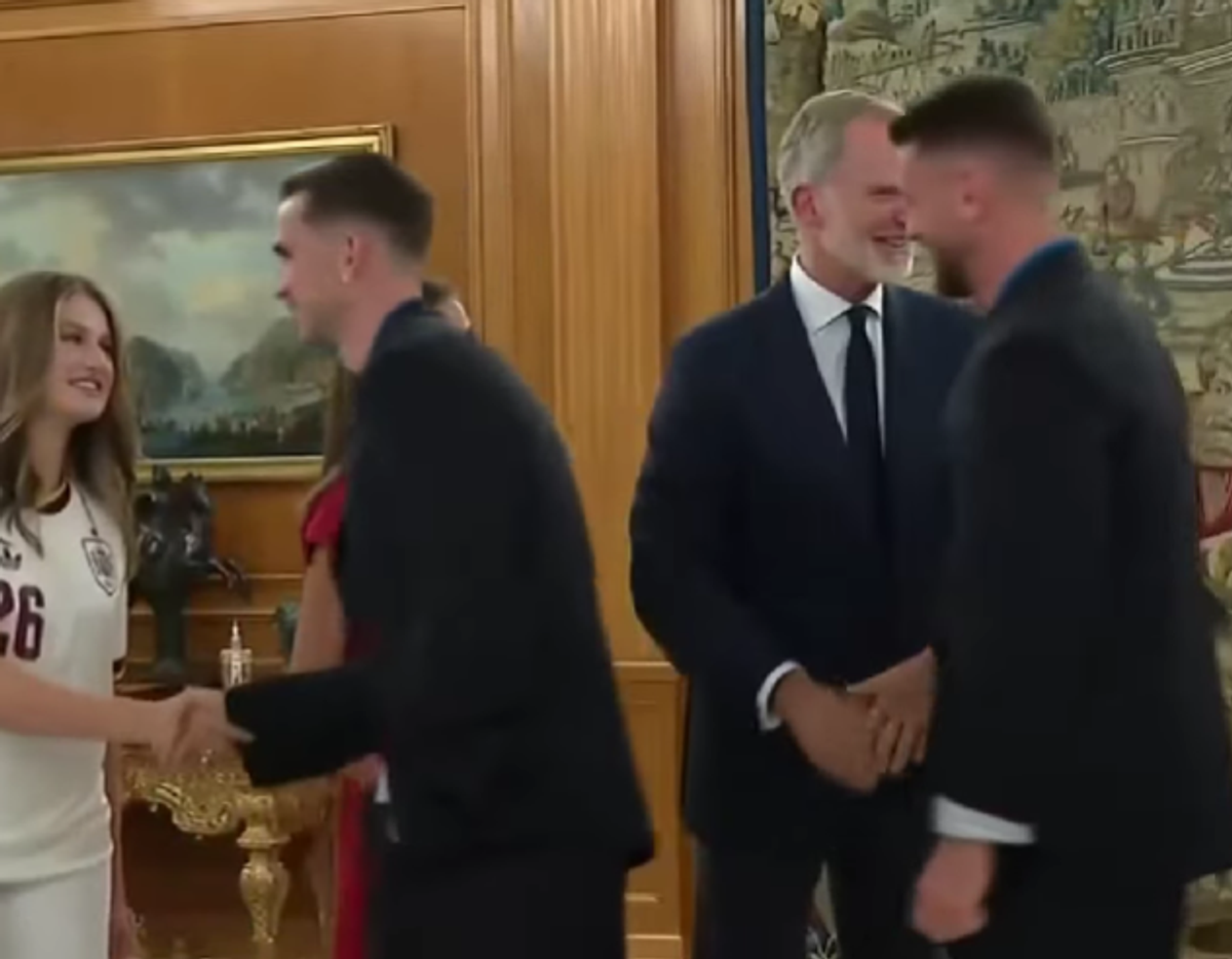 Jucătorii Spaniei, întâlnire cu Regele Felipe