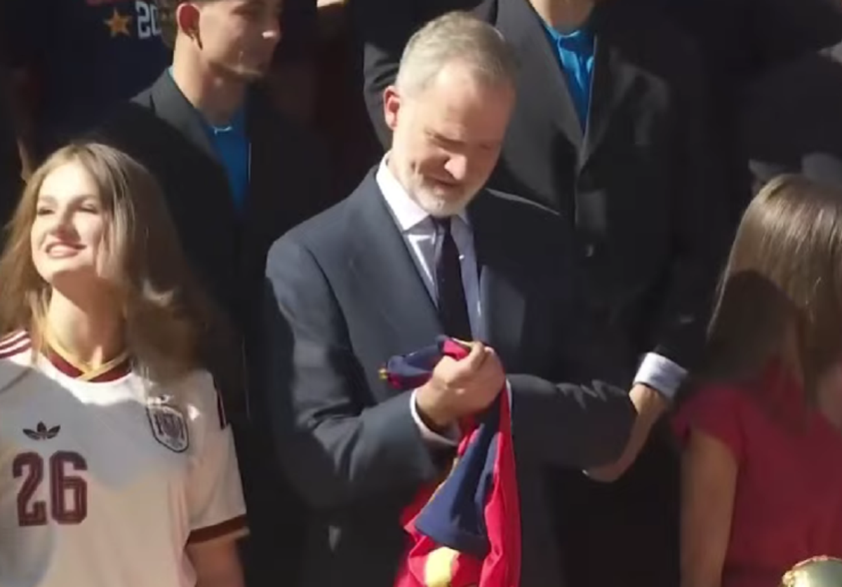 Jucătorii Spaniei, întâlnire cu Regele Felipe