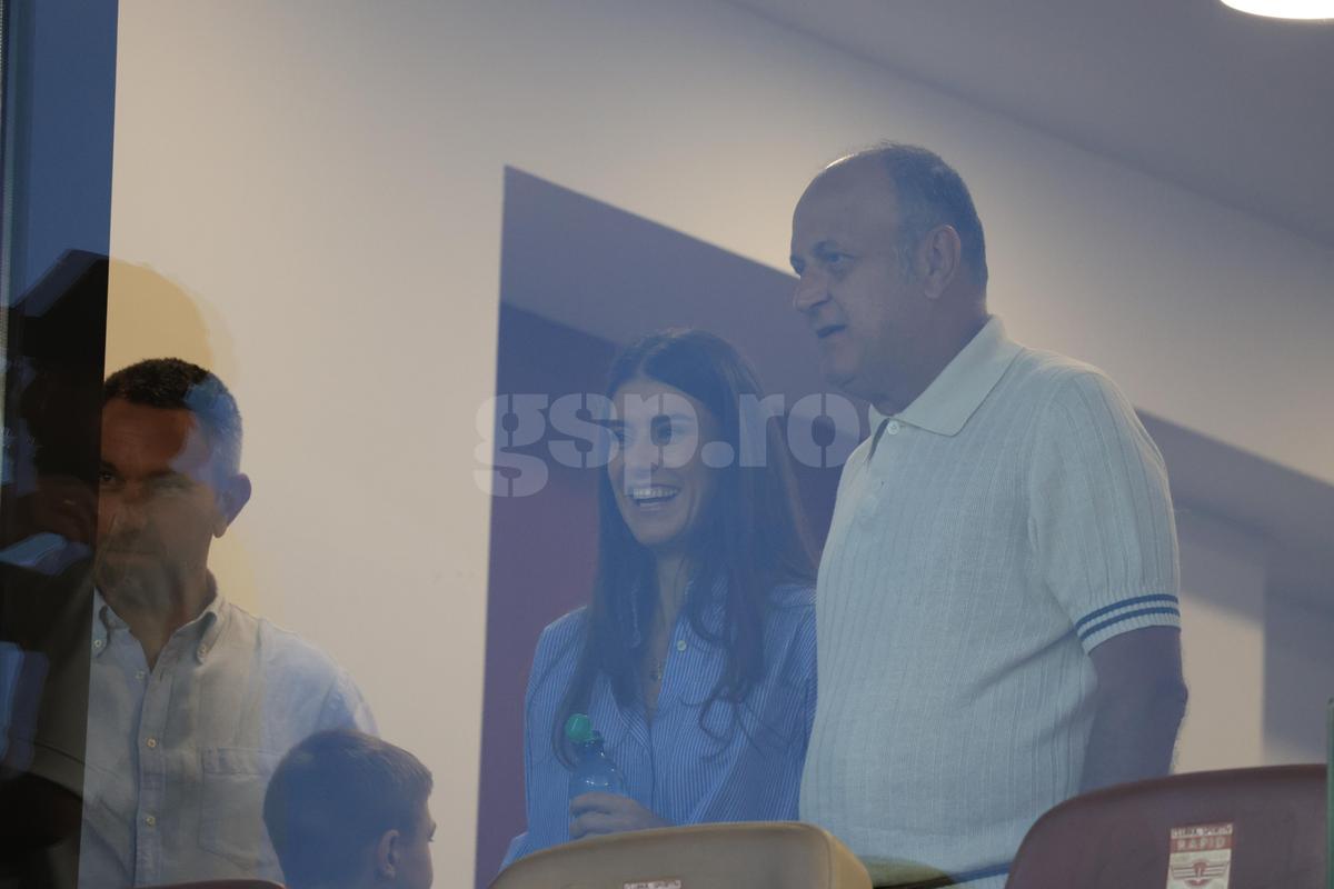Sorana Cîrstea, prezentă în loja lui Dan Șucu, la Rapid - Sepsi, 20.07.2026 // foto: Ionuț Iordache (GSP)