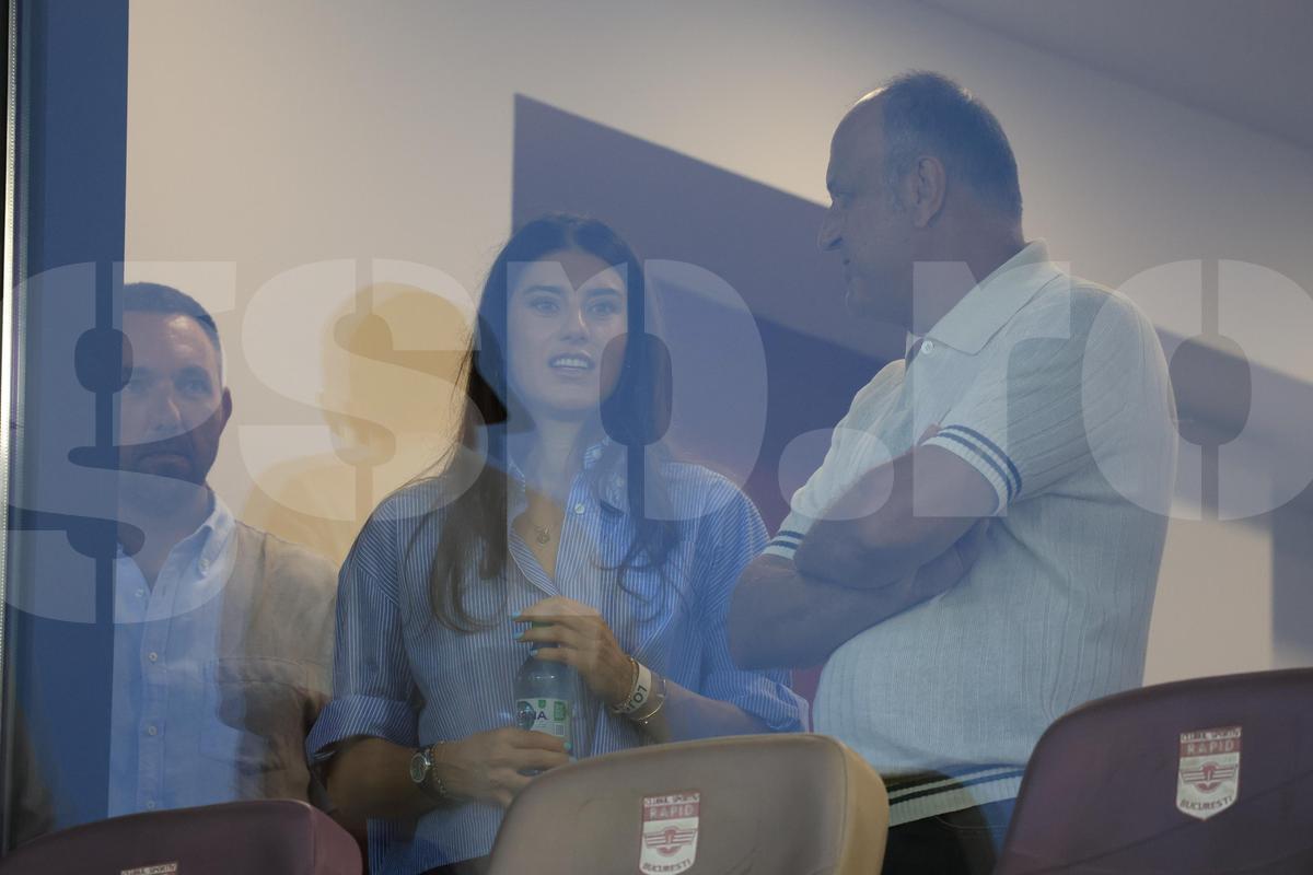 Sorana Cîrstea, prezentă în loja lui Dan Șucu, la Rapid - Sepsi, 20.07.2026 // foto: Ionuț Iordache (GSP)