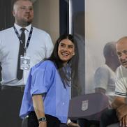 Sorana Cîrstea, prezentă în loja lui Dan Șucu, la Rapid - Sepsi, 20.07.2026 // foto: Ionuț Iordache (GSP)